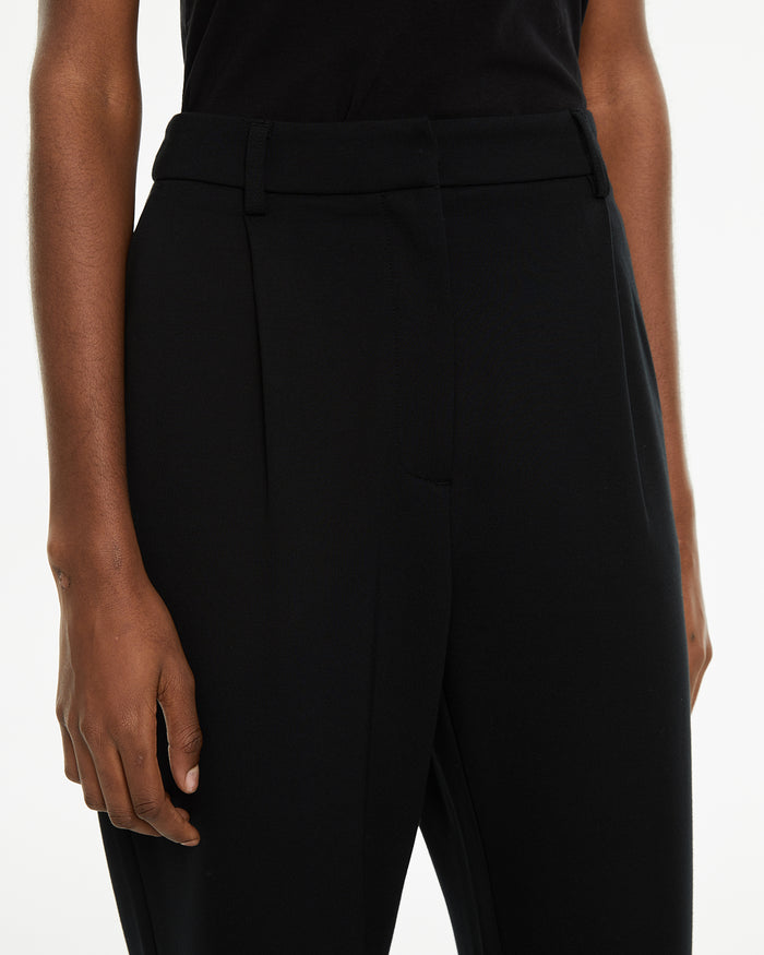 System Action Pantalón Largo Recto De Tiro Medio Tejido Confort