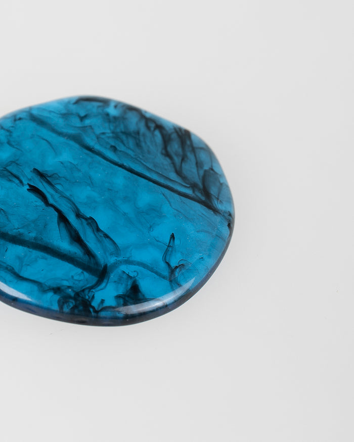 System Action Pendientes Marmolados Diseño Circular