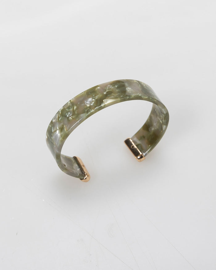 system action Pulsera rígida semi abierta efecto mármol