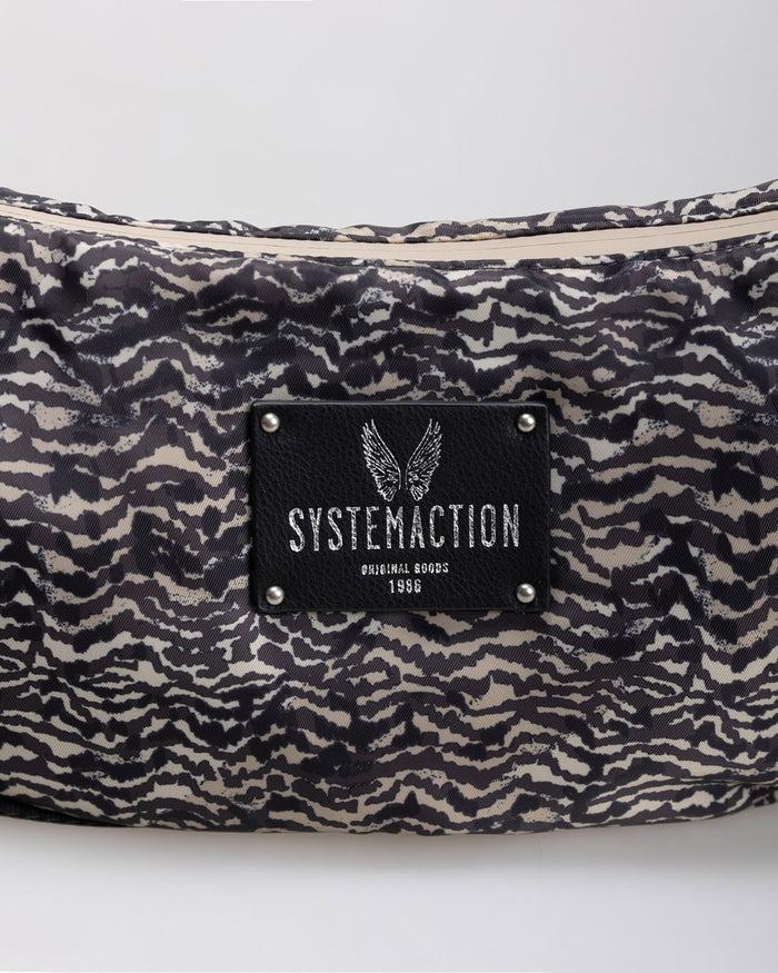 System Action Bolso Nylon Estampado Tipo Riñonera