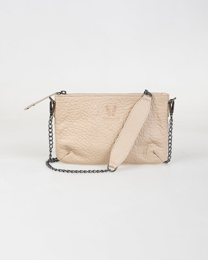 system action Bolso pequeño piel