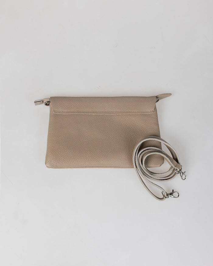 System Action Bolso Tipo Bandolera De Piel