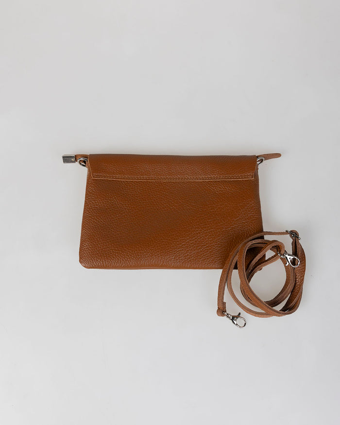 System Action Bolso Tipo Bandolera De Piel