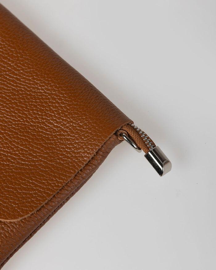 System Action Bolso Tipo Bandolera De Piel