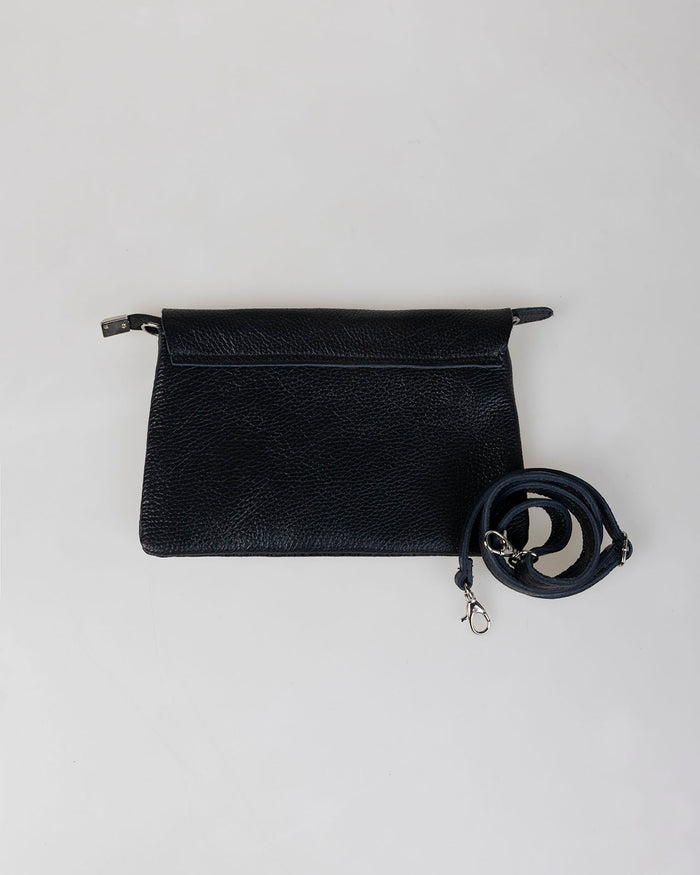 System Action Bolso Tipo Bandolera De Piel