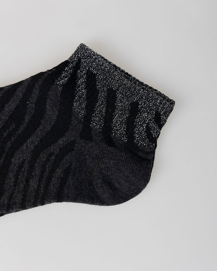 System Action Calcetines Animal Print Cebra