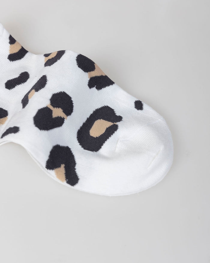 System Action Calcetines Con Manchas De Leopardo