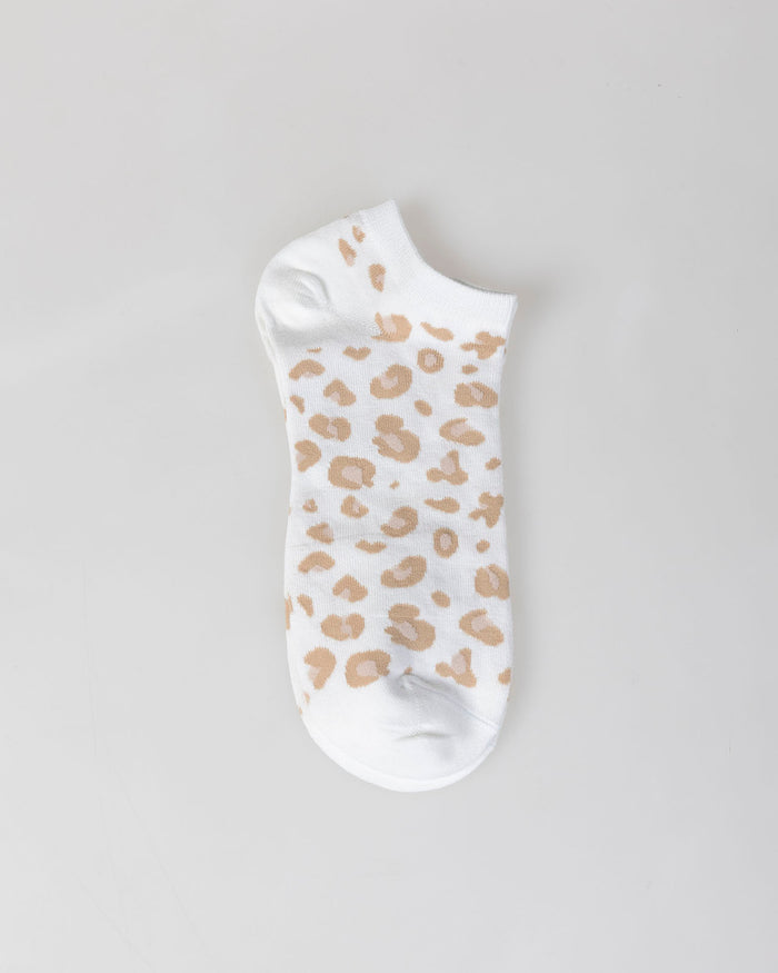 system action Calcetines con manchas de leopardo