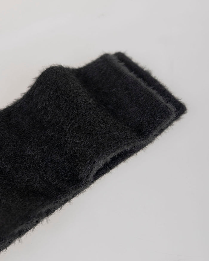 System Action Calcetines De Pelo Gris Oscuro