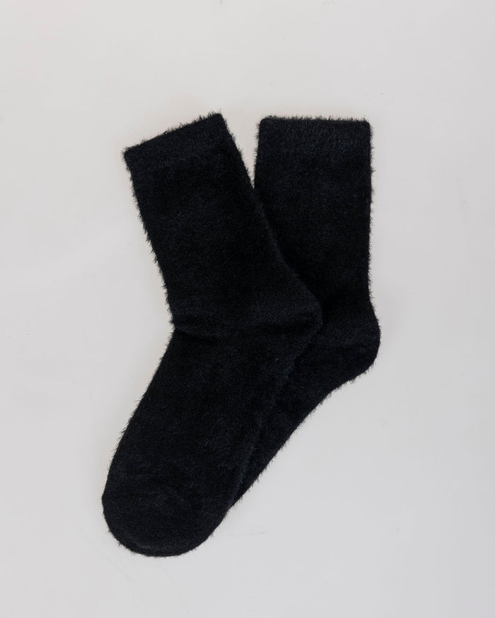 system action Calcetines de pelo negros