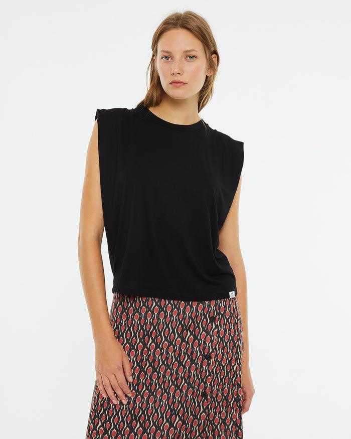 system action Camiseta sin mangas tallaje cuadrado