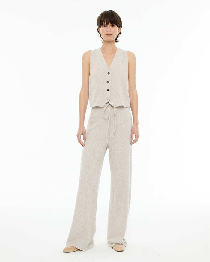 System Action Chaleco Tipo Sastre Con Costadillos