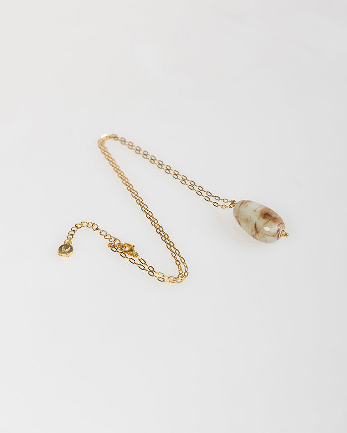 System Action Collar Con Piedra De Cerámica