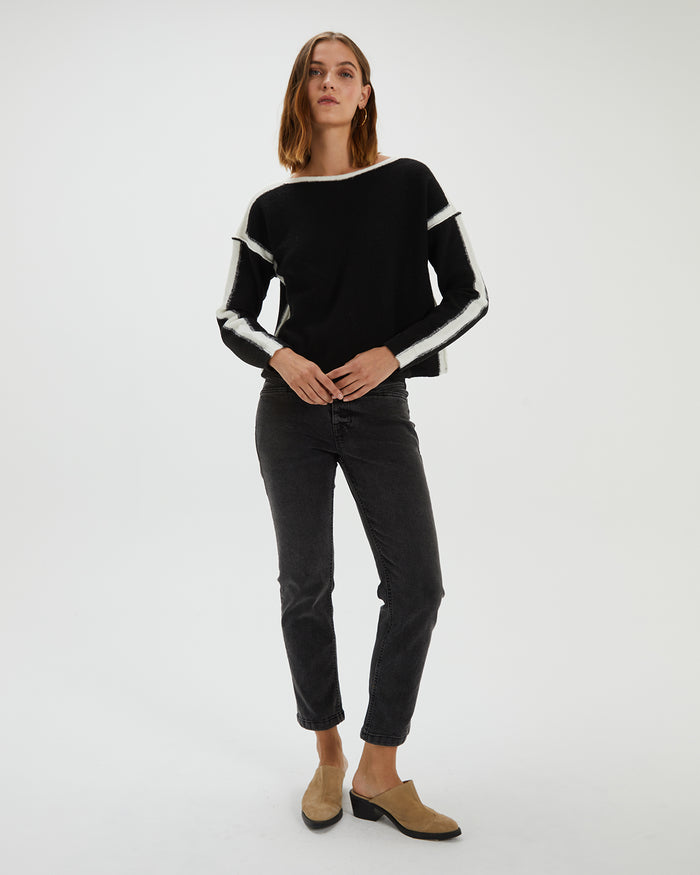 System Action Jersey Cuello Barca Con Contraste