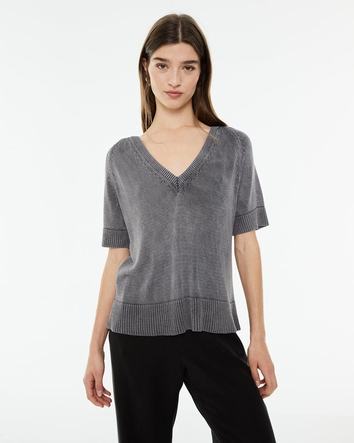 system action Jersey oversize de manga corta