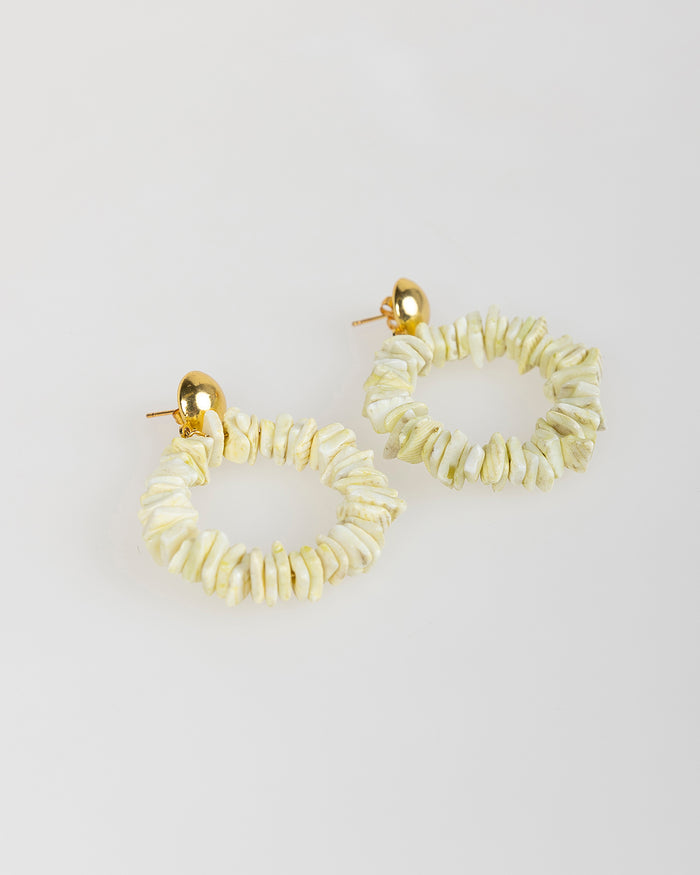 System Action Pendientes De Aro De Piedras