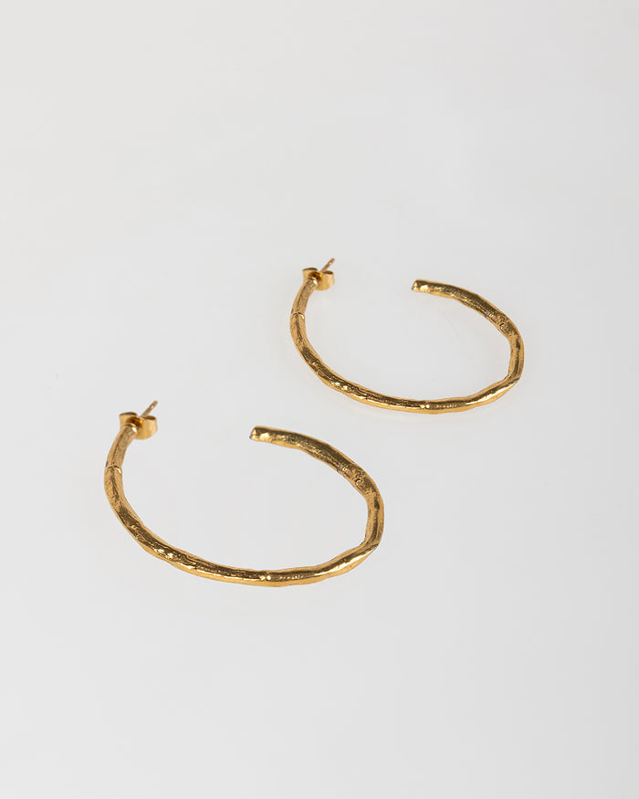 System Action Pendientes De Aro Ovalado