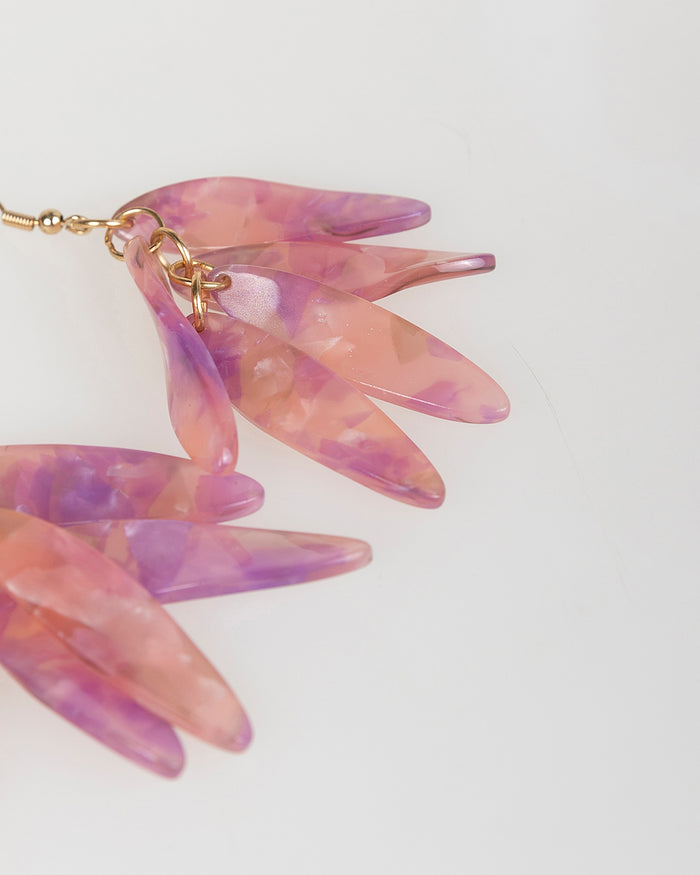 System Action Pendientes Largos Bicolor