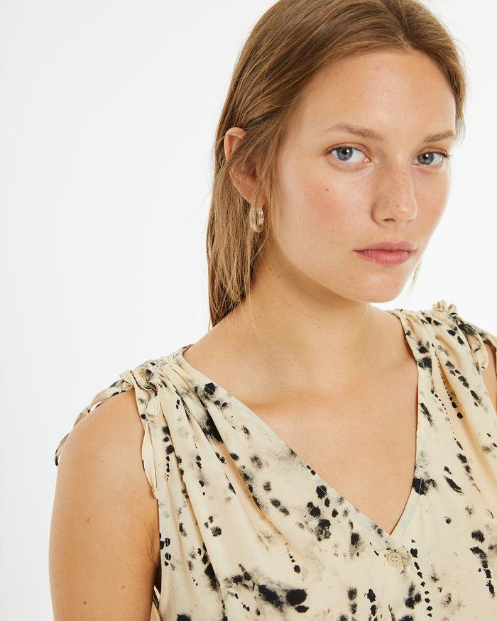 System Action Top Print Manchas Y Cierre Botones