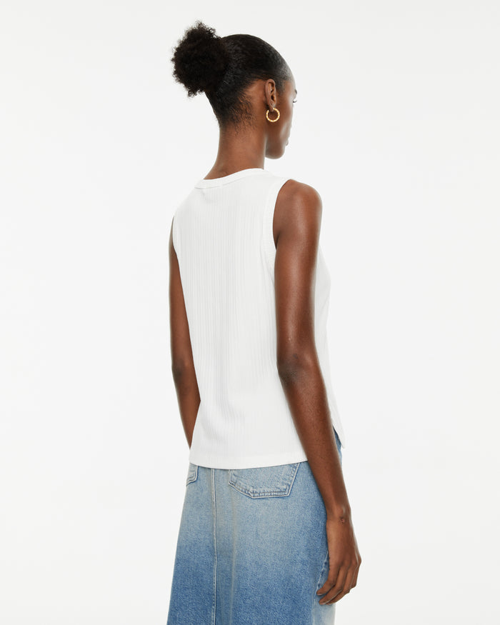 System Action Top Ajustado Escote Halter Sin Mangas