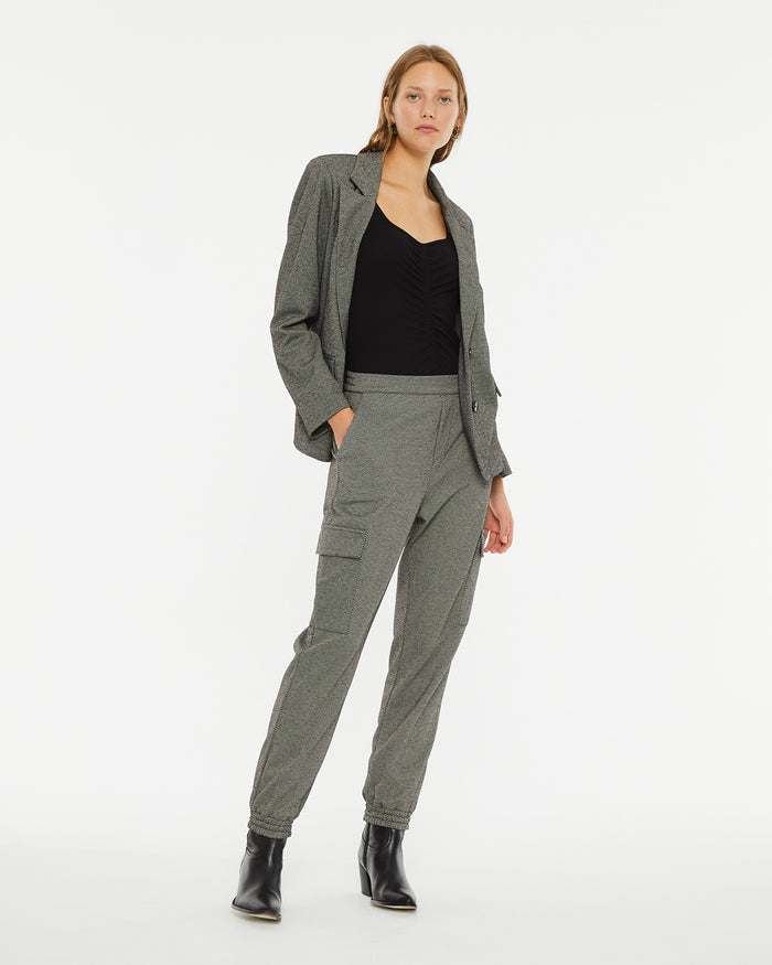 System Action Top Tirantes Ajustado Con Detalle Frunce