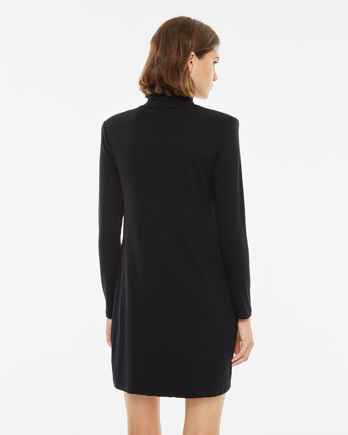 System Action Vestido Corto Entallado Con Cuello Perkins