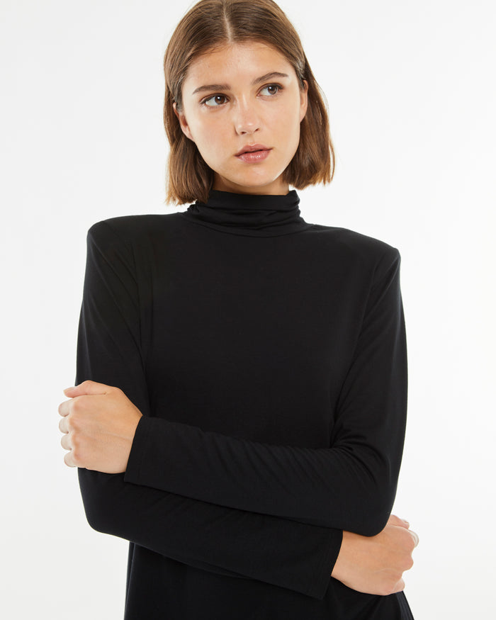 System Action Vestido Corto Entallado Con Cuello Perkins