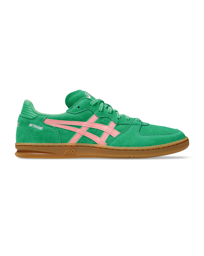 System Action Zapatilla Asics Verde Y Rosa Skyhand OG