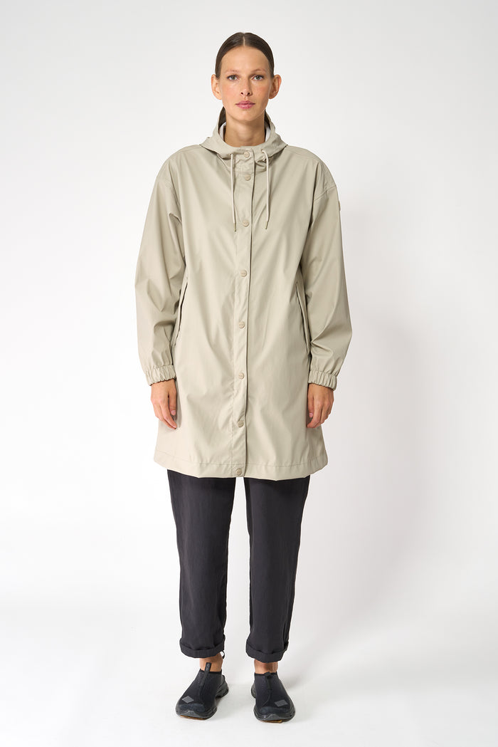 tantä rainwear Mis Stone Grey