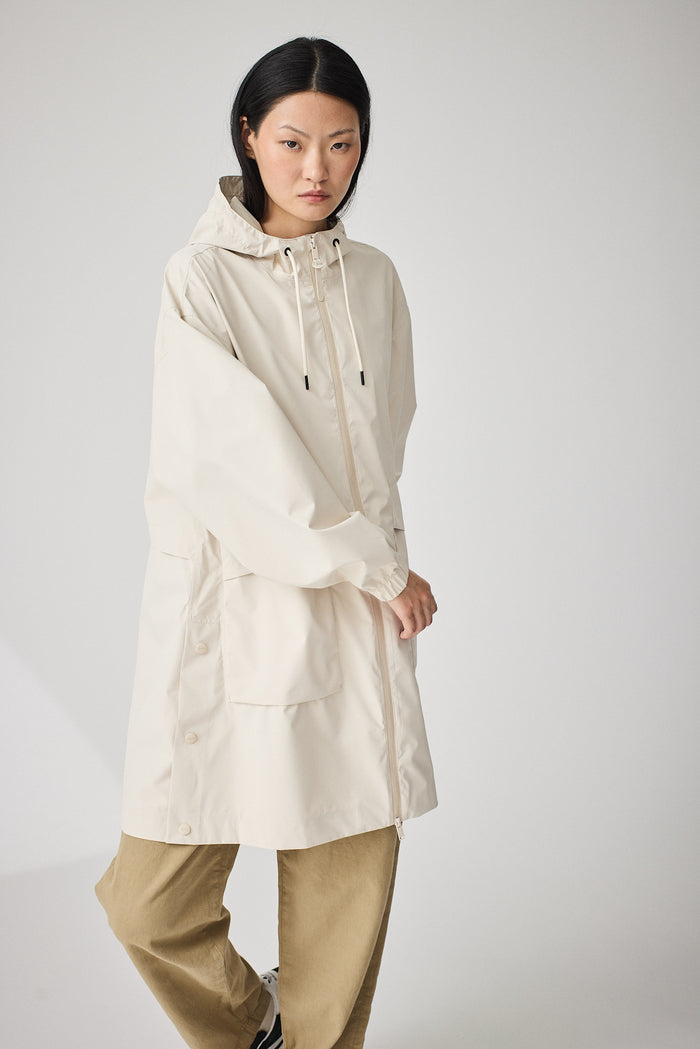 tantä rainwear Nebbia Whitecap Gray