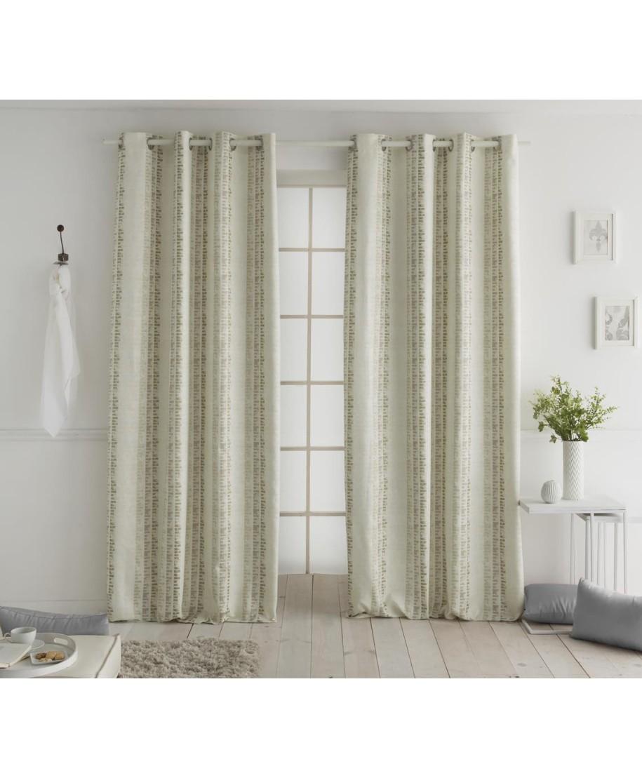 Tejidos Jvr CORTINA OLLAOS MODELO JADE