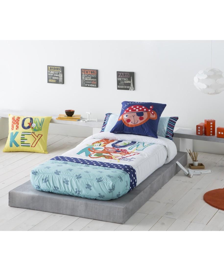 Tejidos Jvr EDREDON AJUSTABLE MODELO MONKEY