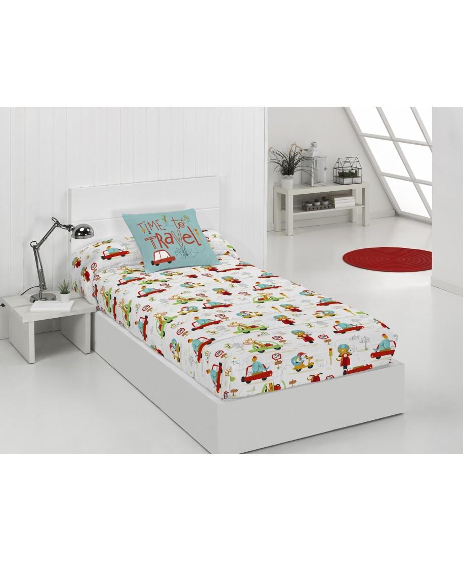 Tejidos Jvr EDREDON AJUSTABLE MODELO TRAFFIC