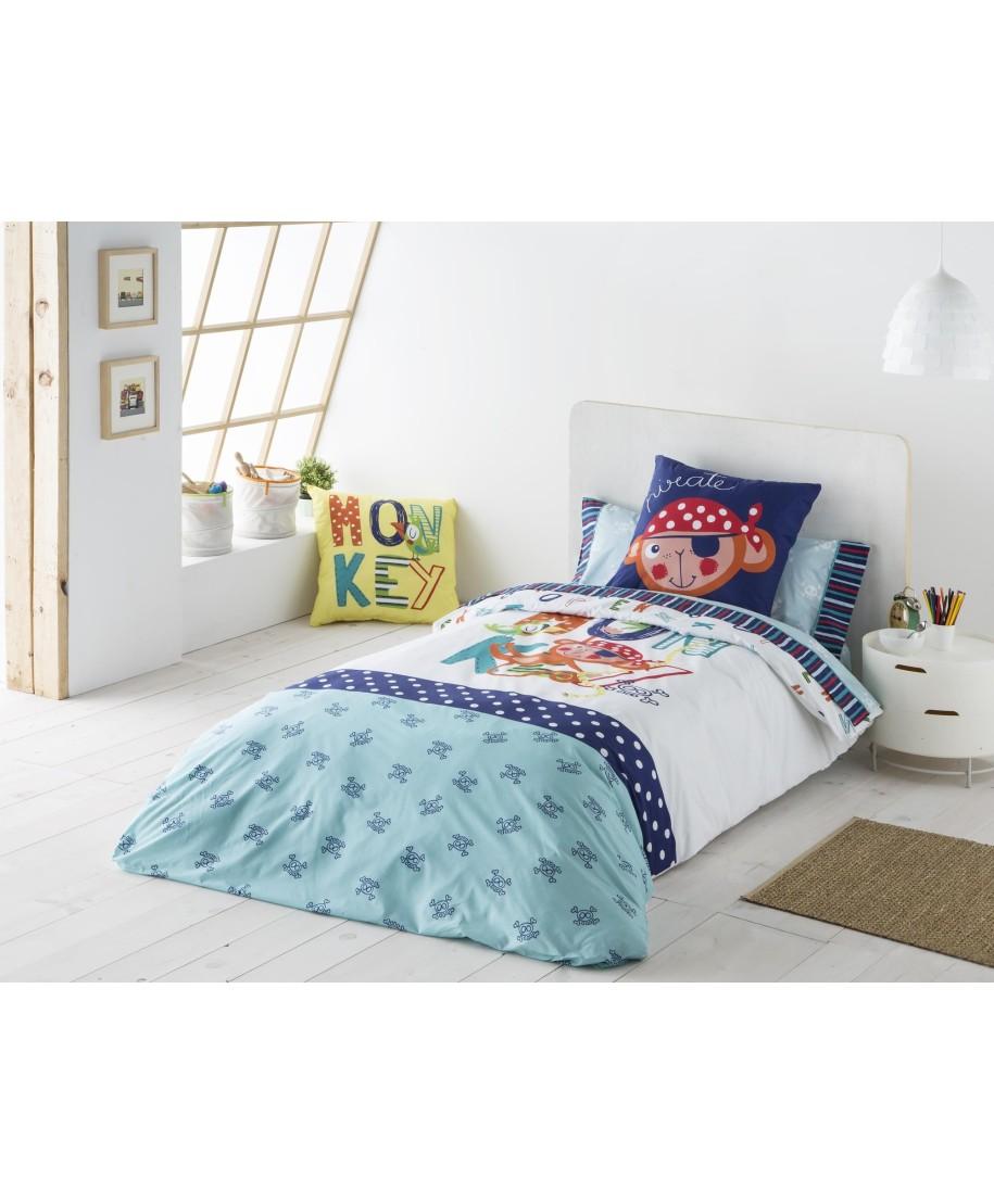 tejidos jvr FUNDA NORDICA MODELO MONKEY