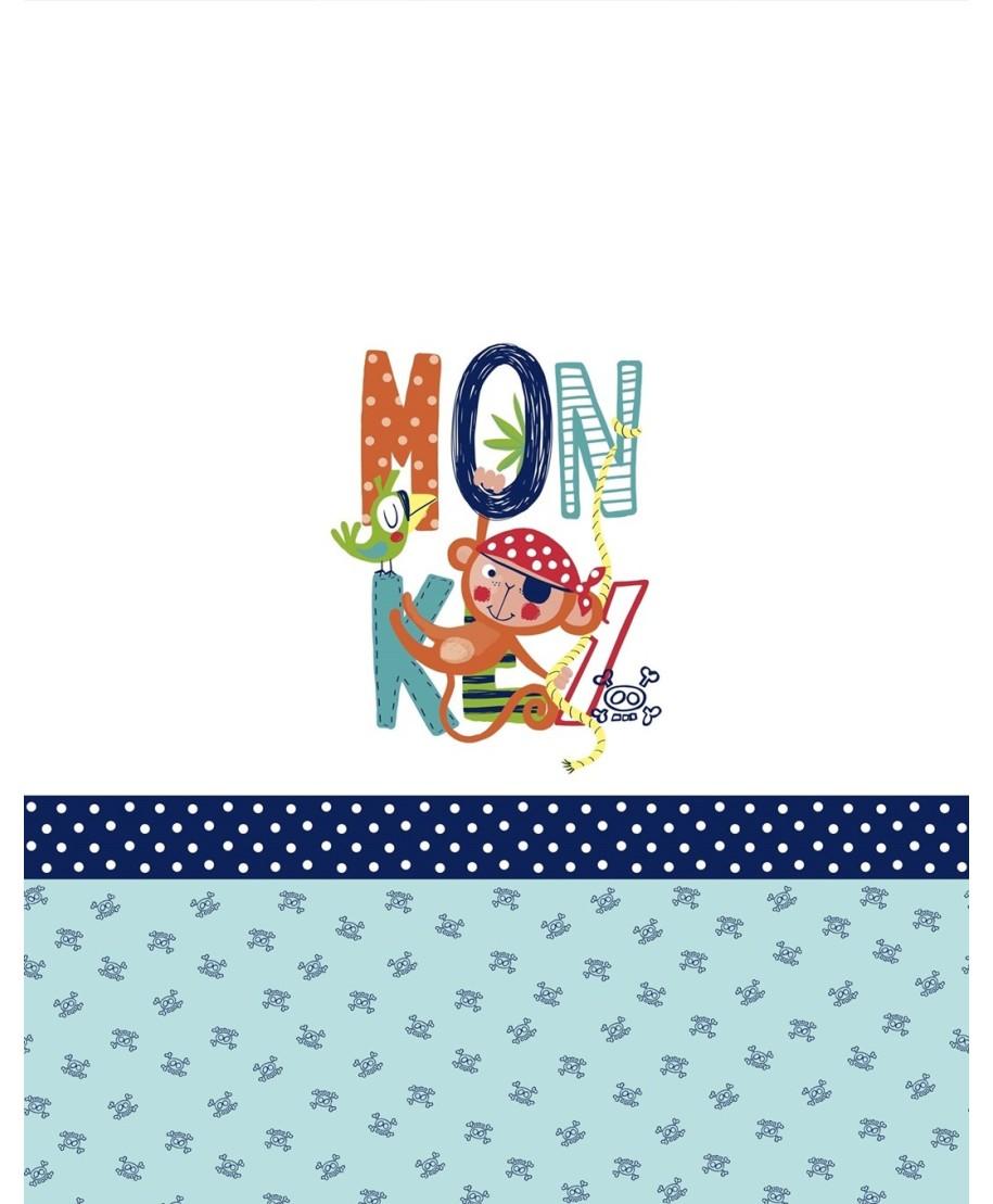 Tejidos Jvr TELA ALGODON MODELO MONKEY