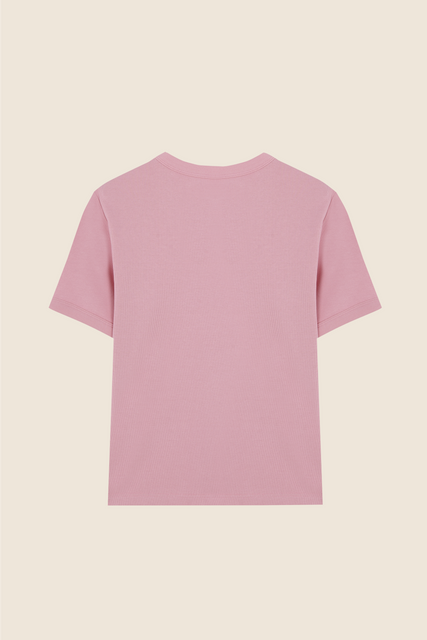 Teresa Helbig CAMISETA MANGA CORTA ROSA