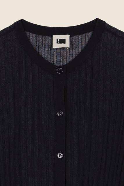 Teresa Helbig CÁRDIGAN PUNTO NAVY