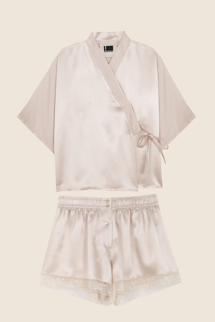 teresa helbig PIJAMA KIMONO NUDE