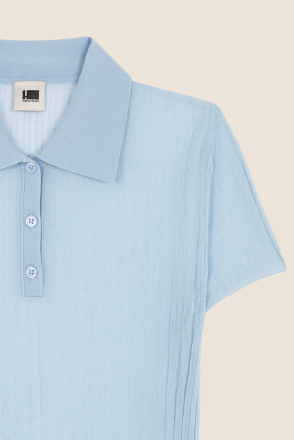 Teresa Helbig POLO PUNTO LIGHT BLUE