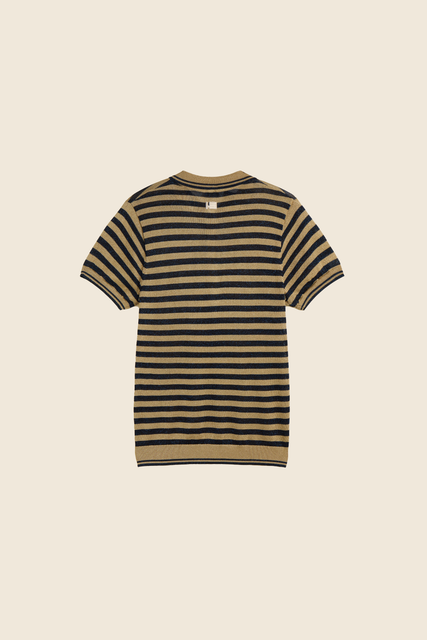 Teresa Helbig Polo Punto Metálico Listado