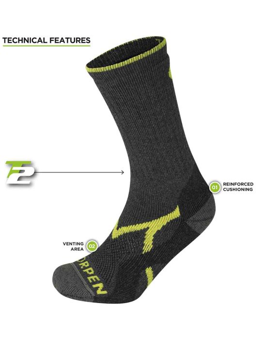 Ternua CALCETÍN T2 MIDWEIGHT HIKER ECO MAN