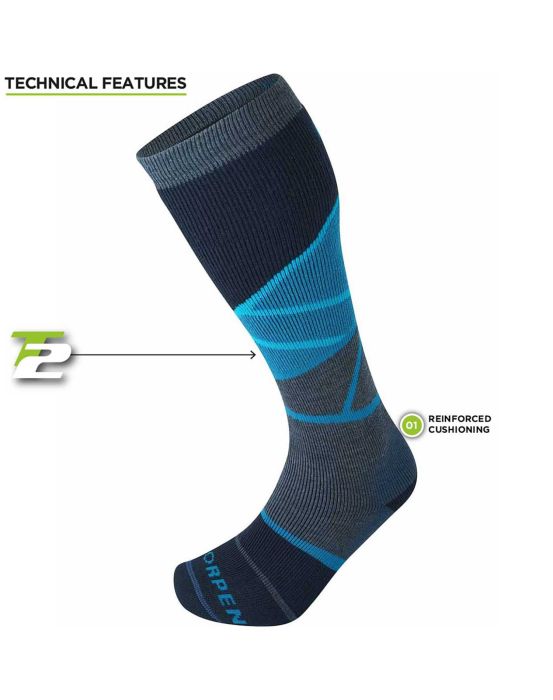 Ternua CALCETÍN T2 SKI MID ECO MAN