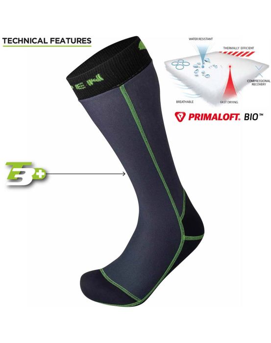 Ternua CALCETÍN T3+ BIOWARMER CREW UNISEX