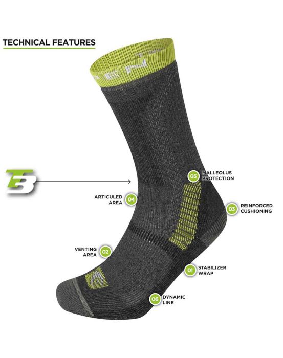 Ternua CALCETÍN T3 HEAVY TREKKER ECO MAN