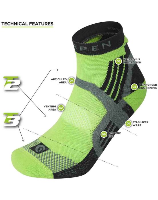 Ternua CALCETÍN T3 TRAIL RUNNING PADDED ECO MAN
