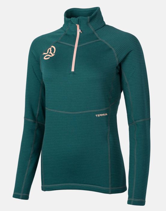 ternua CAMISETA MOMHILL 1/2 ZIP W