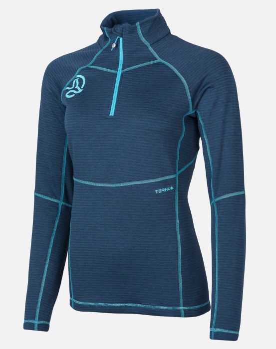 ternua CAMISETA MOMHILL 1/2 ZIP W