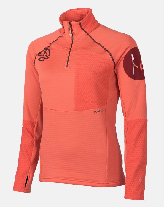 Ternua CAMISETA RAGGER 1/2 ZIP W