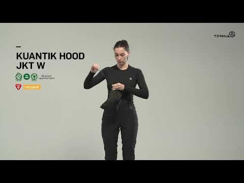Ternua CHAQUETA KUANTIK HOOD JKT W