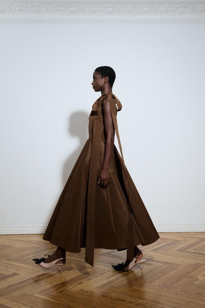 The 2nd Skin Co. Vestido Asimétrico Con Lazada